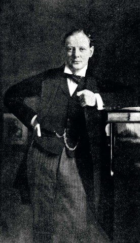 Winston Churchill en 1904