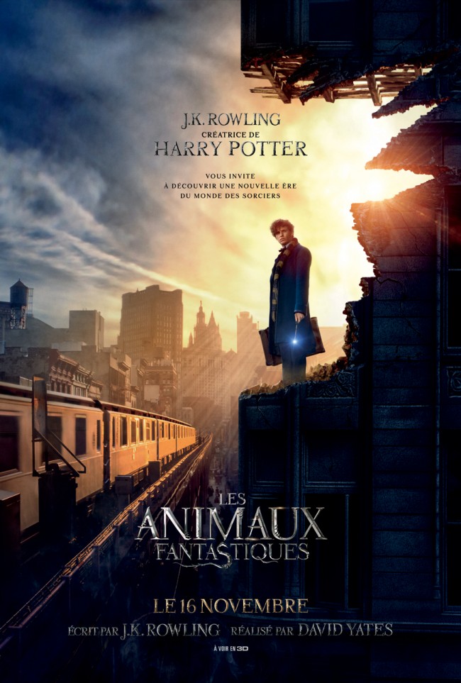 J.K. Rolling, crétarice de Harry Potter, film Les animaux fantastiques