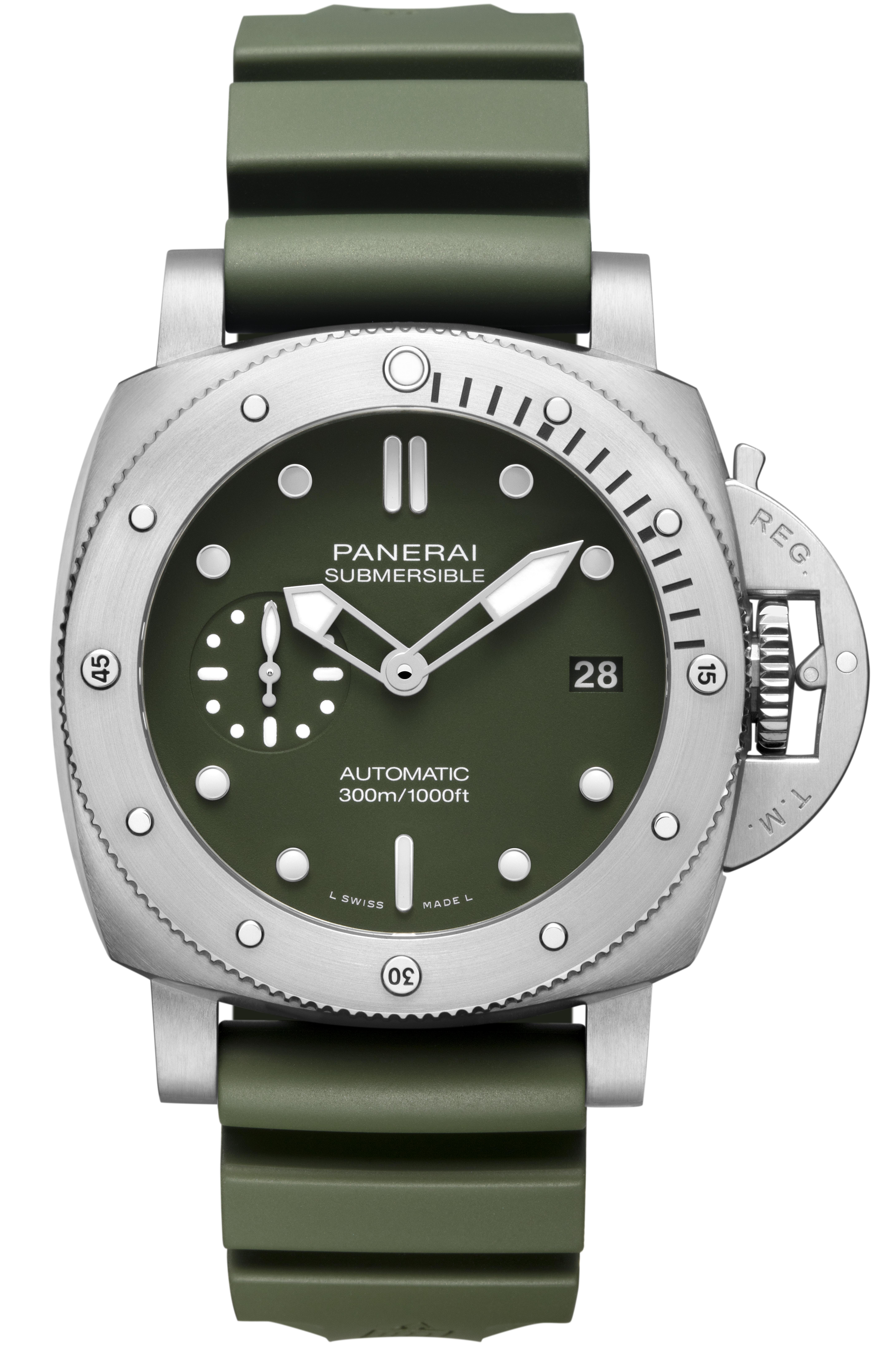 Panerai - Submersible verde 42mm